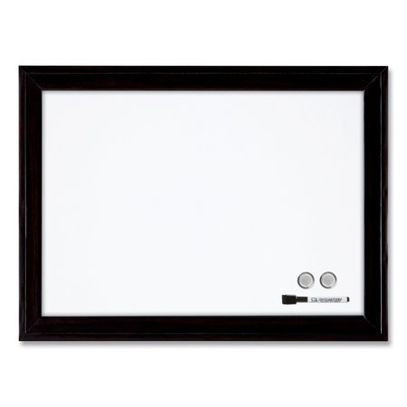 QUARTET Home Decor Magnetic Dry Erase Board, 23 x 17, Black Wood Frame 79282